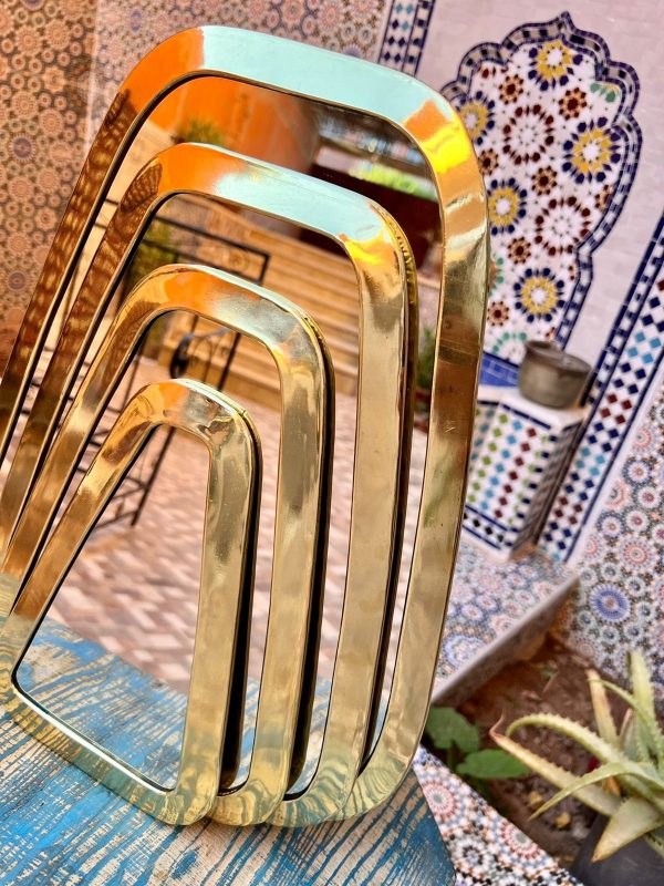 Moroccan traditional chandelier with intricate metalwork